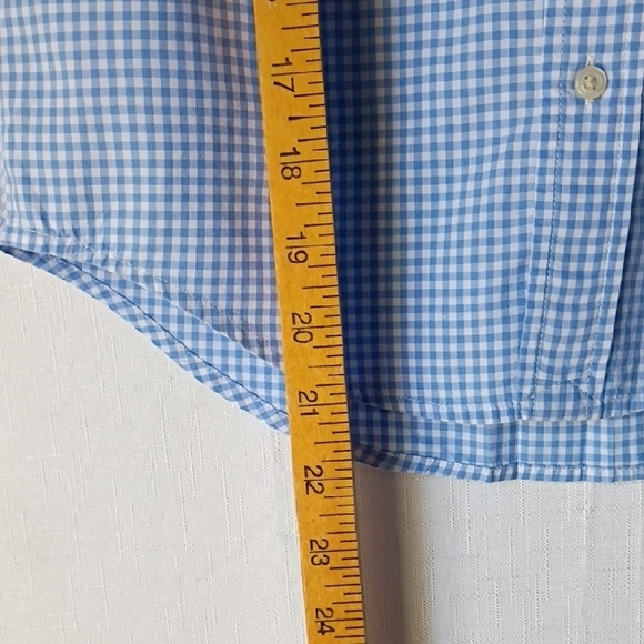 Ralph Lauren Bundle Kids Orange  Blue &  Grey Gingham Shirts Size 7  -grey 10 - Picture 14 of 16